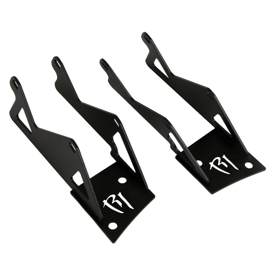07-17 Jeep JK Dual D-Series Pro A-Pillar Mount D-Series Pro RIGID Industries - Default Title