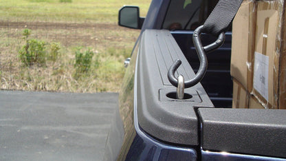 Ford Flush Fit Retractable Tie Down Anchors Special Offset Front or Middle 2015-Up Ford F150 2017-Up Ford F-250/F-350 Super Duty Bullring