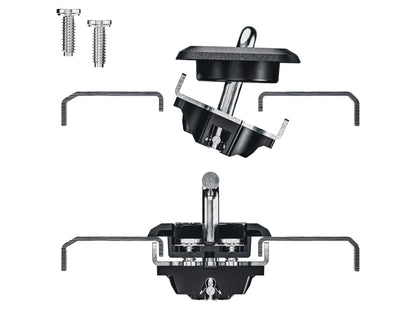 Stainless Steel Flush Fit Retractable Tie-Down Anchors 1995+ Dodge RAM 1500/2500/3500 with Dually Bed Bullring