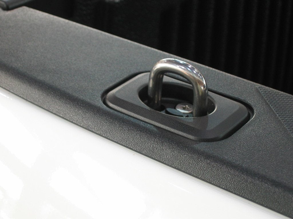Stainless Steel Flush Fit Retractable Tie-Down Anchors 1995+ Dodge RAM 1500/2500/3500 with Dually Bed Bullring