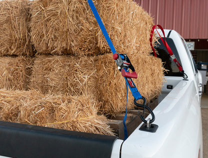 Raised Fit Retractable Tie-Down Anchors 99-13 Silverado/Sierra 1500/2500/3500 Bullring