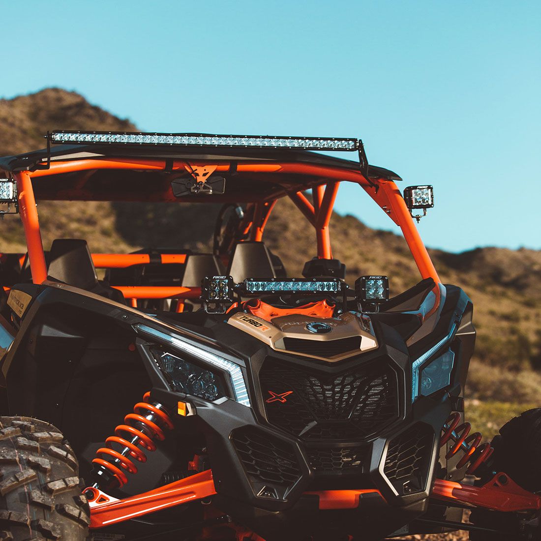 Rigid Industries 17-20 Can-Am Maverick X3 Roof Mount D-Series Pro