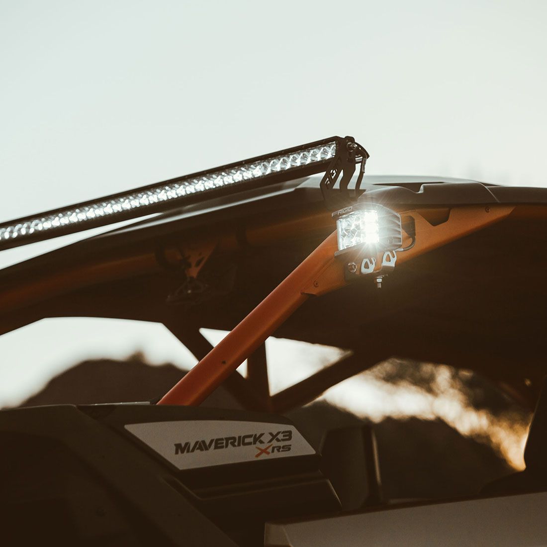 Rigid Industries 17-20 Can-Am Maverick X3 Roof Mount D-Series Pro