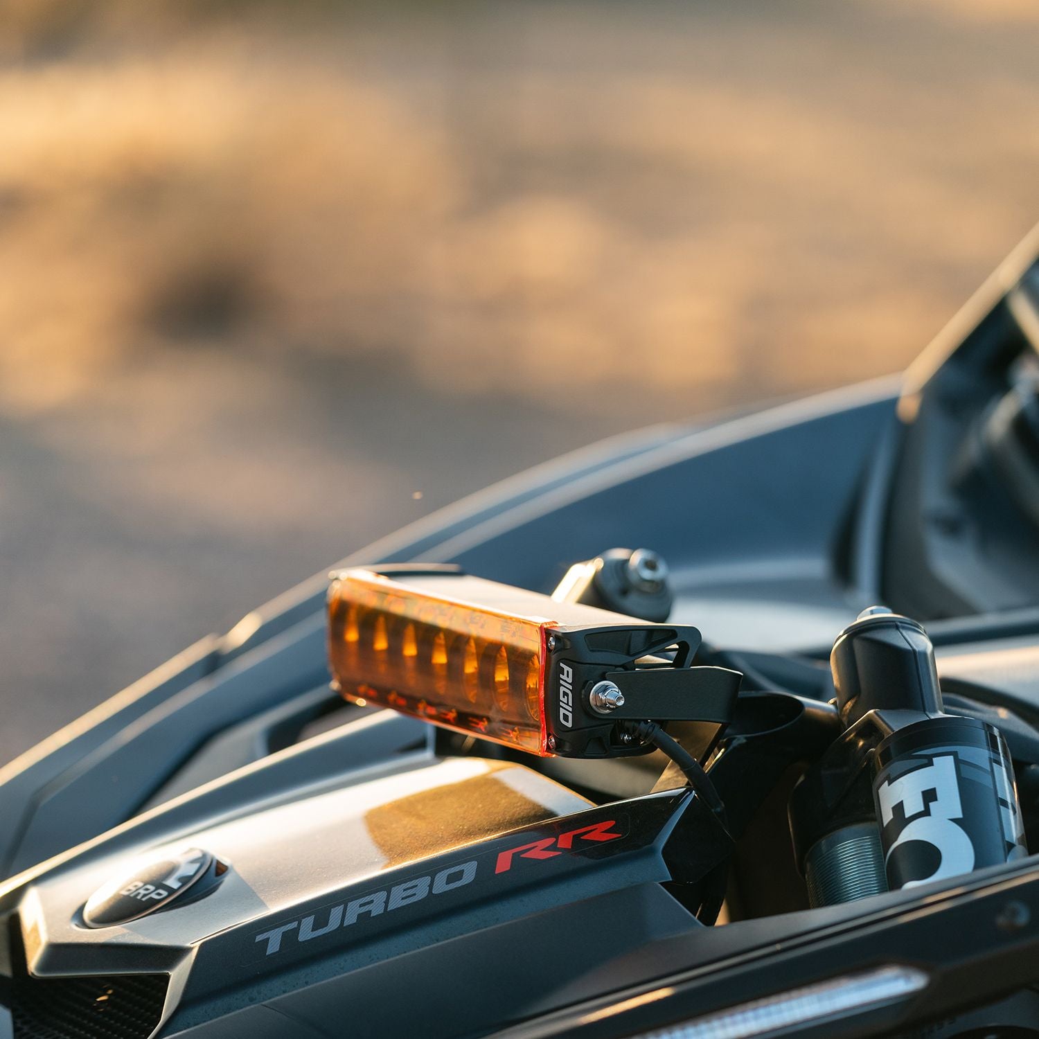 Can-Am 10 Inch Revolve Bar Light Kit Rigid Industries - Default Title
