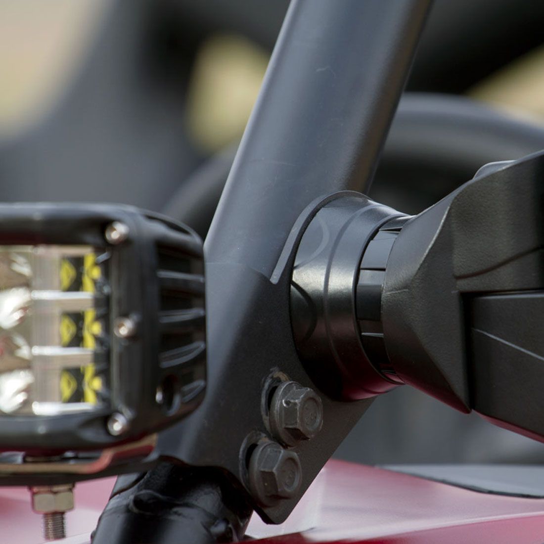 Rigid Industries 14-20 Polaris RZR Turbo A-Pillar Mount Fits Reflect and Two D-Series, D-SS Series Or Ignite