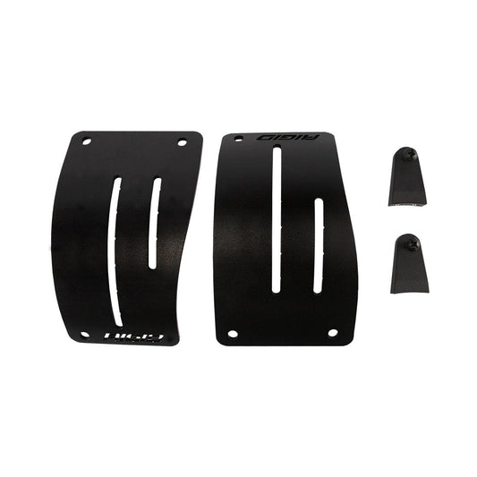18-Pres Jeep Wrangler JL Cowl Mount Fits 2 D-Series Pro RIGID Industries - Default Title