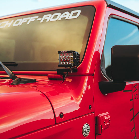 Rigid Industries 2018 Wrangler JL A-Pillar Mount