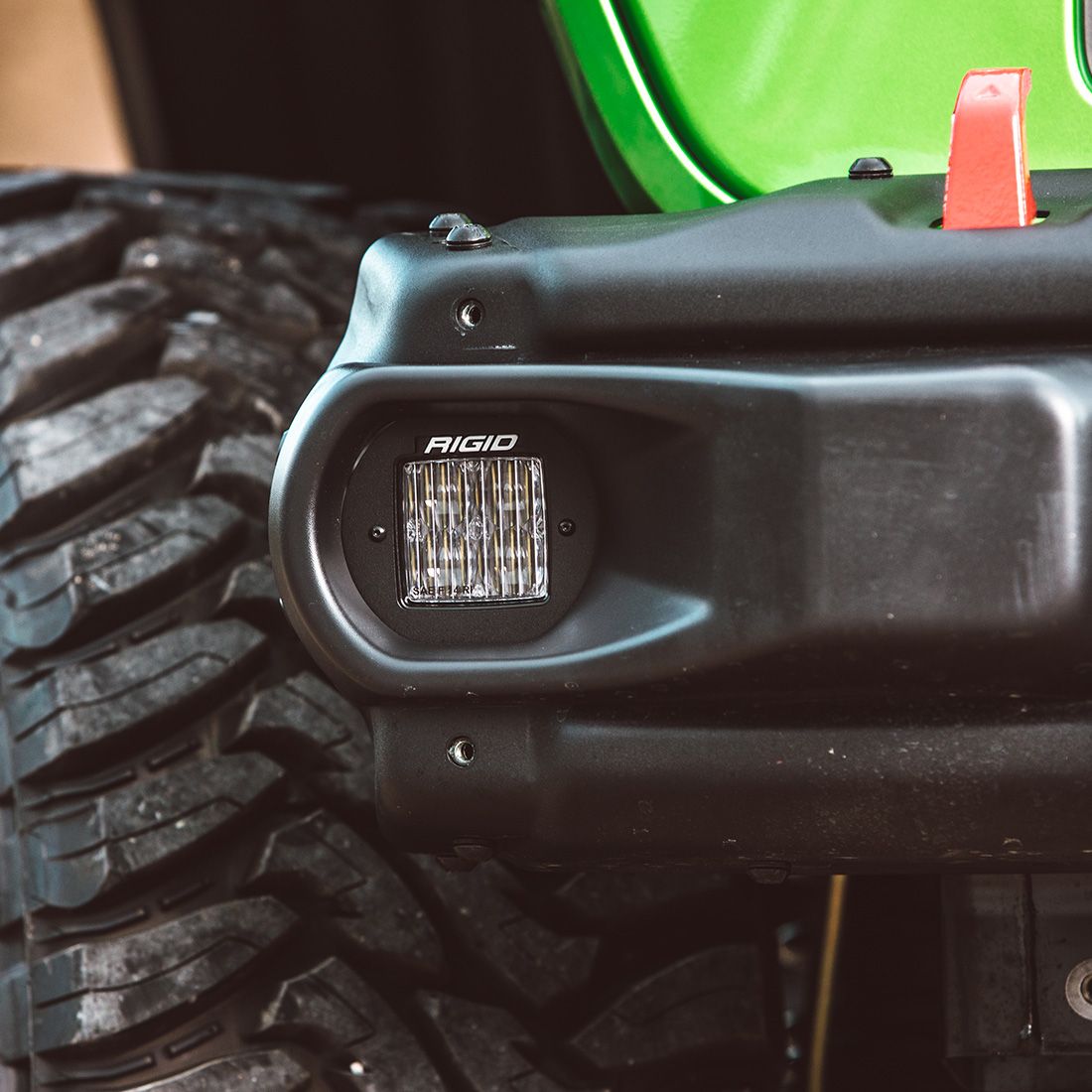 Rigid Industries 18-Pres Jeep Wrangler JL Fog Mount Fits 2 D-Series Pro