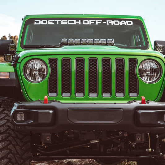 Rigid Industries 18-Pres Jeep Wrangler JL Adapt Hood Mount Fits Adapt Series
