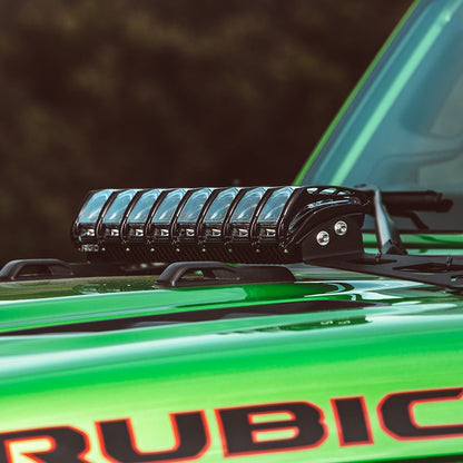 Rigid Industries 18-Pres Jeep Wrangler JL Adapt Hood Mount Fits Adapt Series