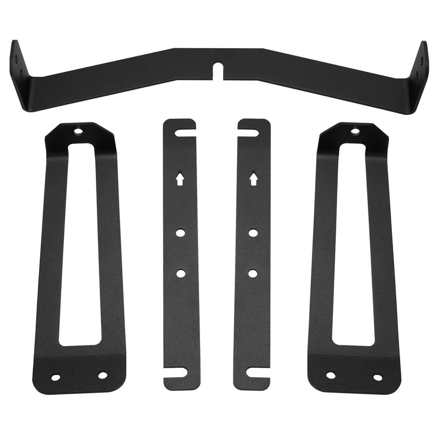 2018+ Ford F-150 Grille Mount Fits 2 RIGID 6 Inch SR-Series LED Light Bars - Default Title