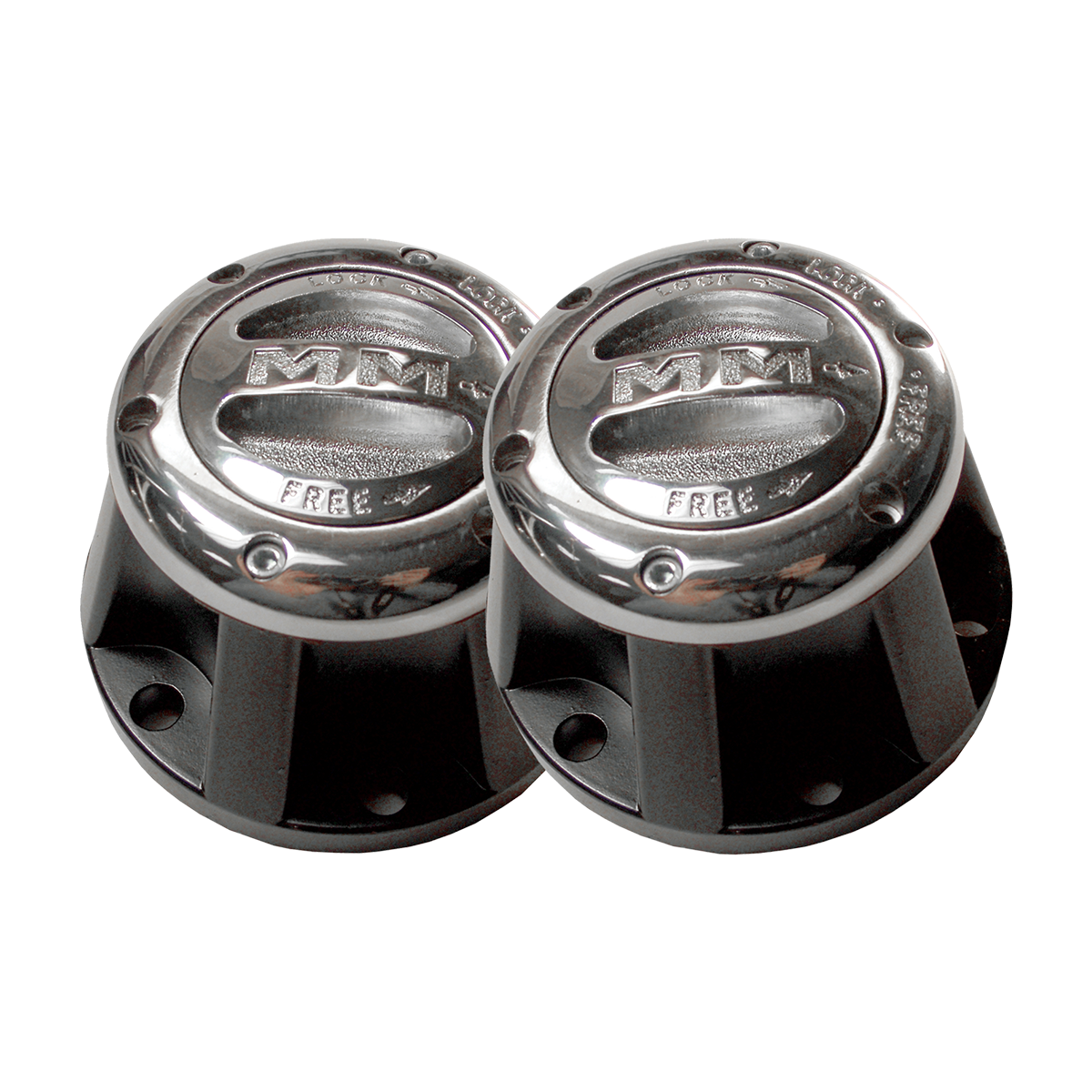 Premium Manual Locking Hubs Dana 44HD 6 Bolt 19 Spline Mile Marker