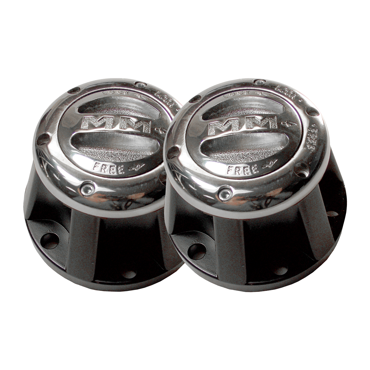 Premium Manual Locking Hubs Nissan 6 Bolt 27 Spline Mile Marker