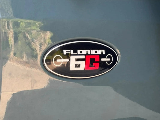 Florida FL6G Club Sticker for Rear Emblem Oval - 2021-2024 Bronco / Bronco Sport