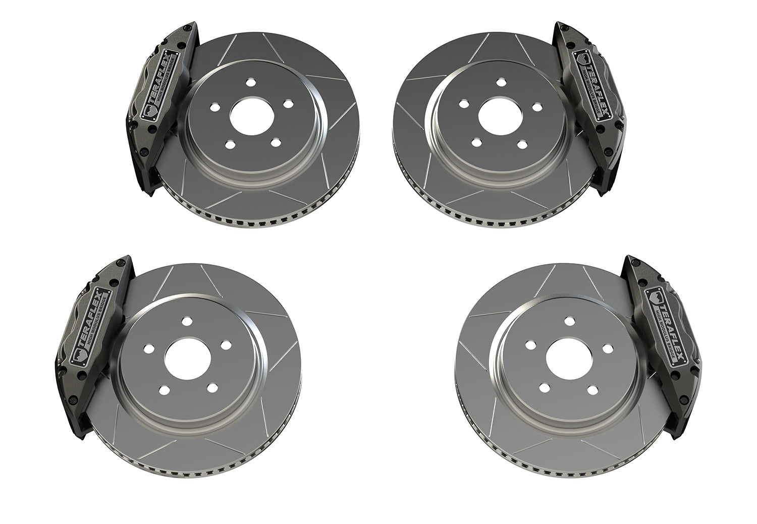 Delta Brake System Front & Rear 5x5 Inch TeraFlex