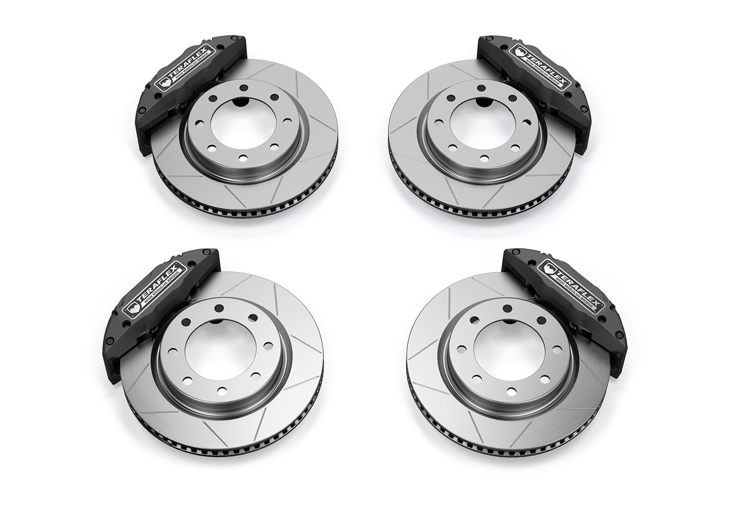 Delta Brake System Front & Rear 8x6.5 Inch TeraFlex
