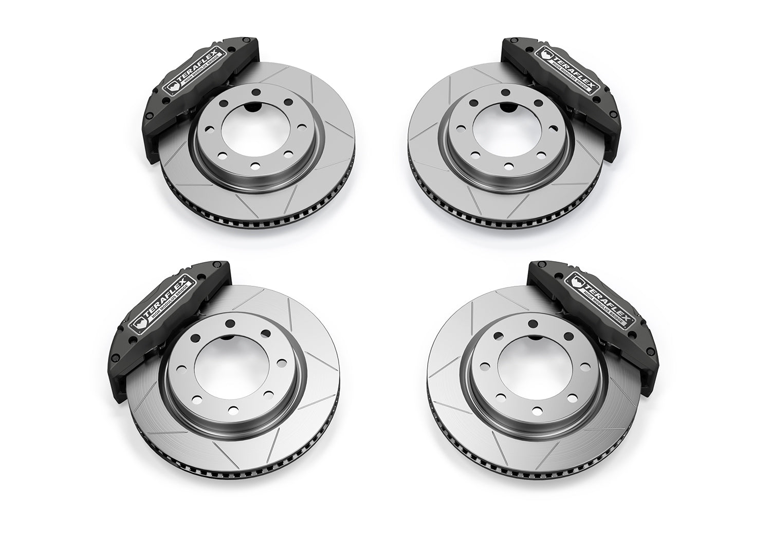 Delta Brake System Front & Rear 8x6.5 Inch TeraFlex