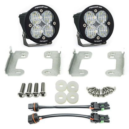 Jeep JL Fog Pocket Kit 2018 Wrangler JL Sahara Squadron R Sport Baja Designs - 447070