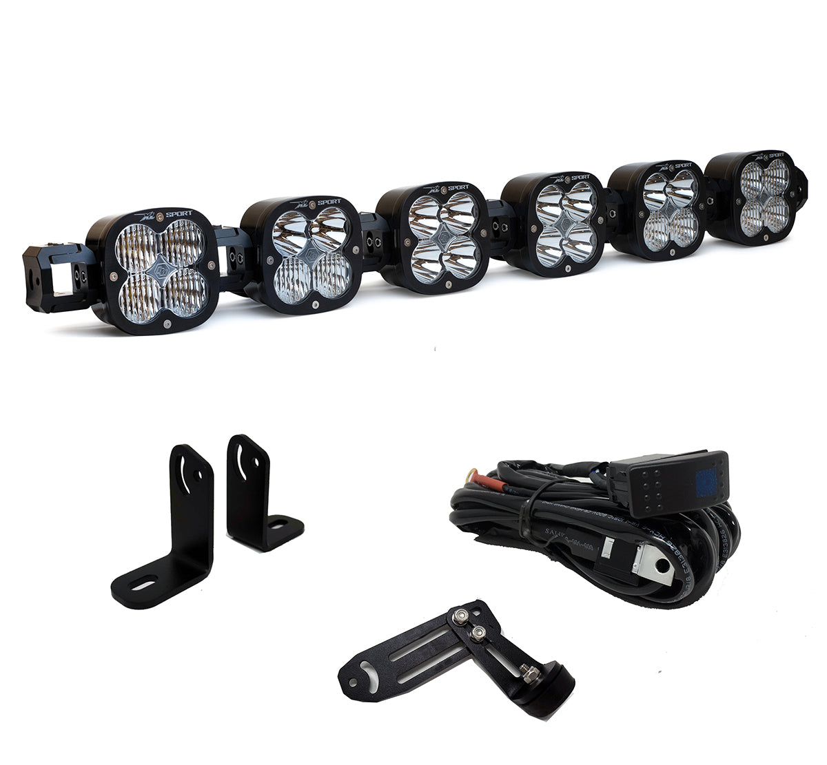 Polaris RZR Pro XP, XL Linkable Roof Bar Kit Baja Desgins - 447081