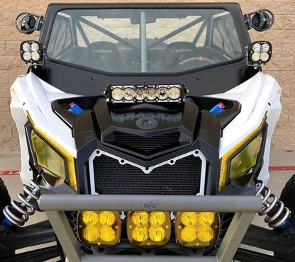 Can-Am, Maverick X3, OnX6+ Shock Mount Kit, OnX6 Hybrid 10 Inch Baja Designs - 447097
