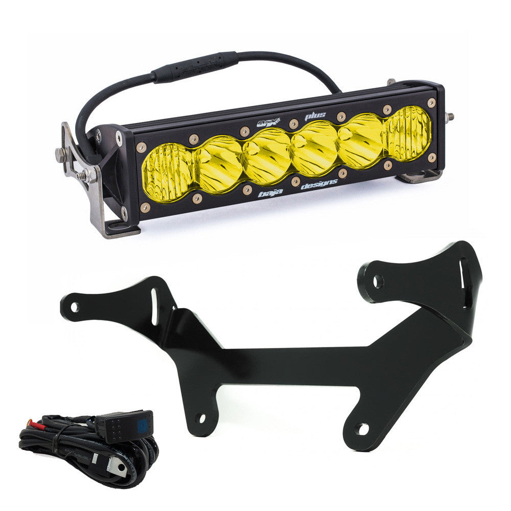 Can-Am Maverick X3 Baja Amber 10 Inch OnX6+ Shock Mount Kit Baja Designs - 447120
