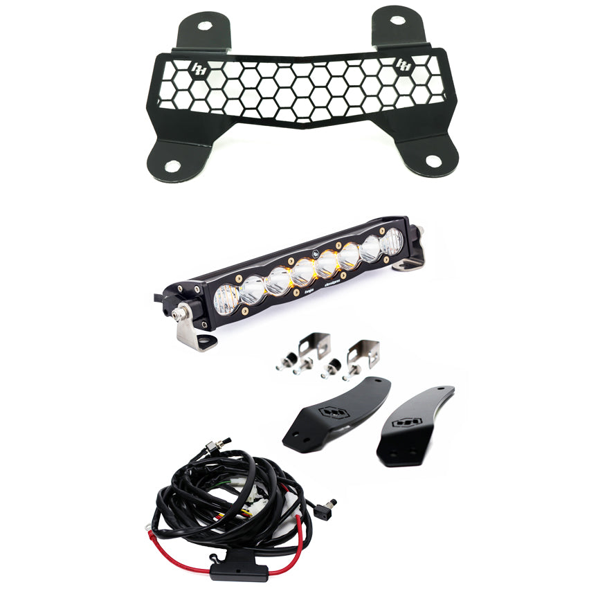 Textron Wildcat XX 2018 Grille Mount Kit 10 Inch S8 & Fascia Baja Designs - 447144