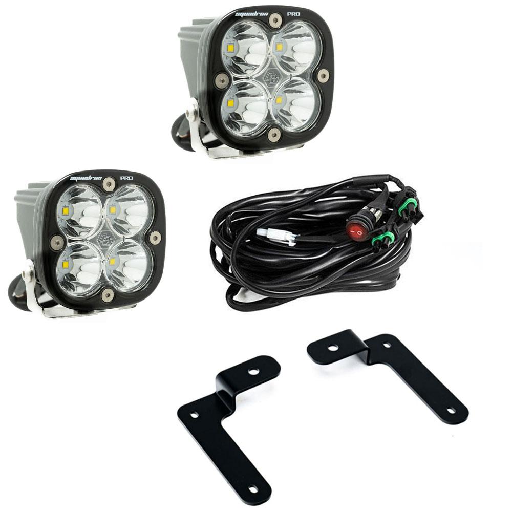 Jeep JL A-Pillar Light Kit 2018 Wrangler JL Pro Kit Baja Designs - 447505