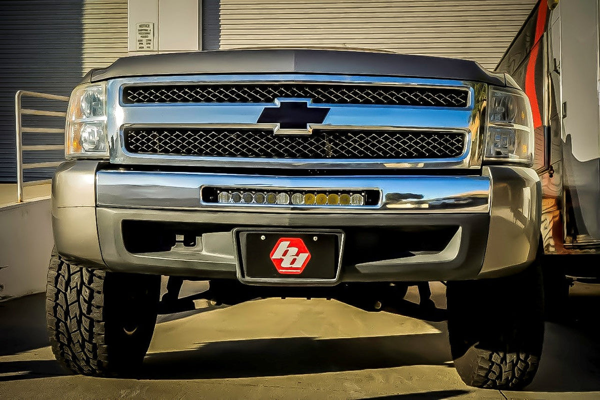 07-13 Silverado 20 Inch Bumper Mount Kit 20 Inch OnX6+ Baja Designs - 447514