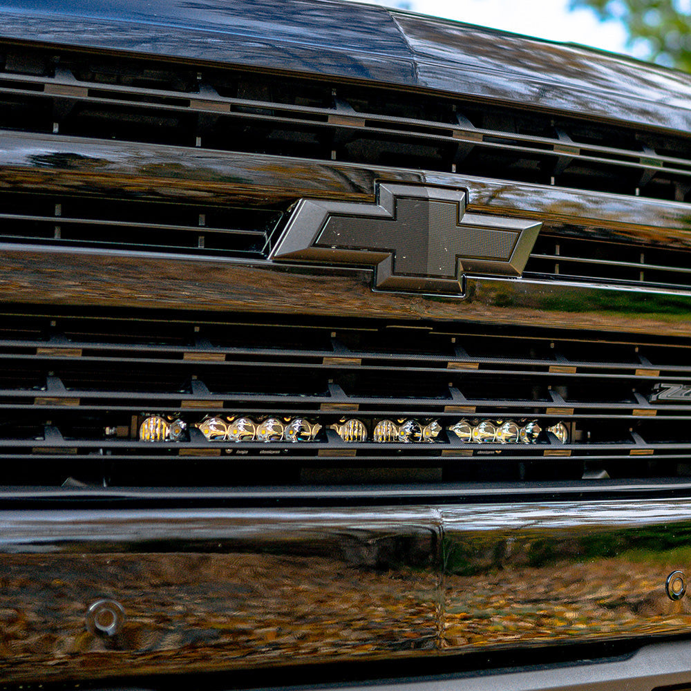 Silverado 1500 Grille Mount Kit 2019-Chevy Silverado 1500 S8 w/ 20 Inch S8 Baja Designs - 447519