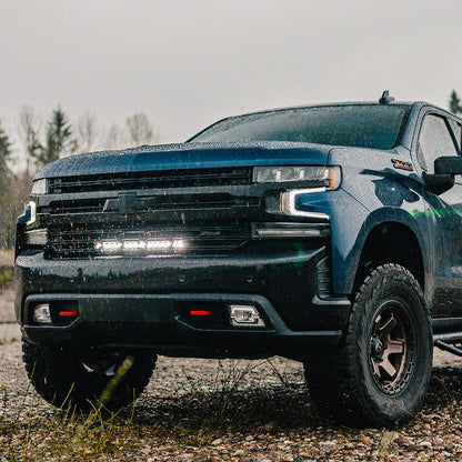 Silverado 1500 Grille Mount Kit 2019-Chevy Silverado 1500 S8 w/ 20 Inch S8 Baja Designs - 447519