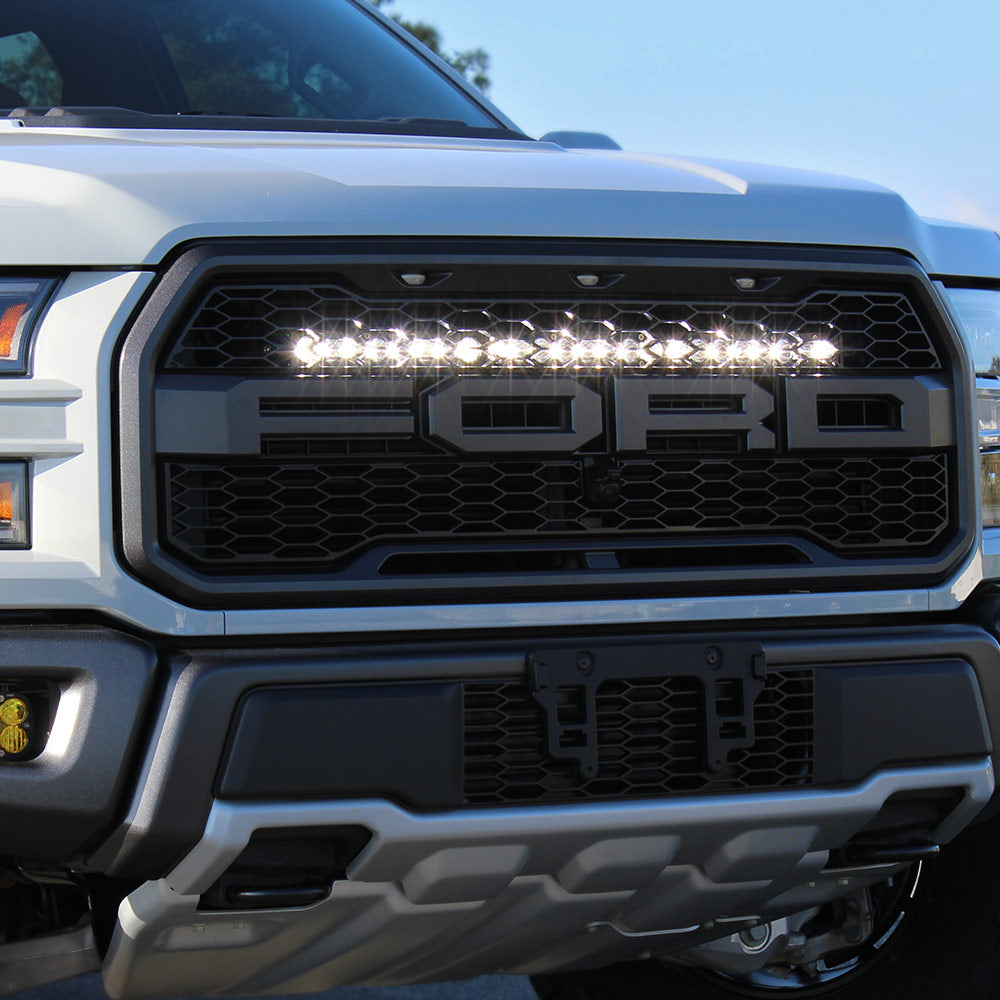 17-20 Ford Raptor 30 Inch S8 Grille LED Light Bar Kit Baja Designs - 447561