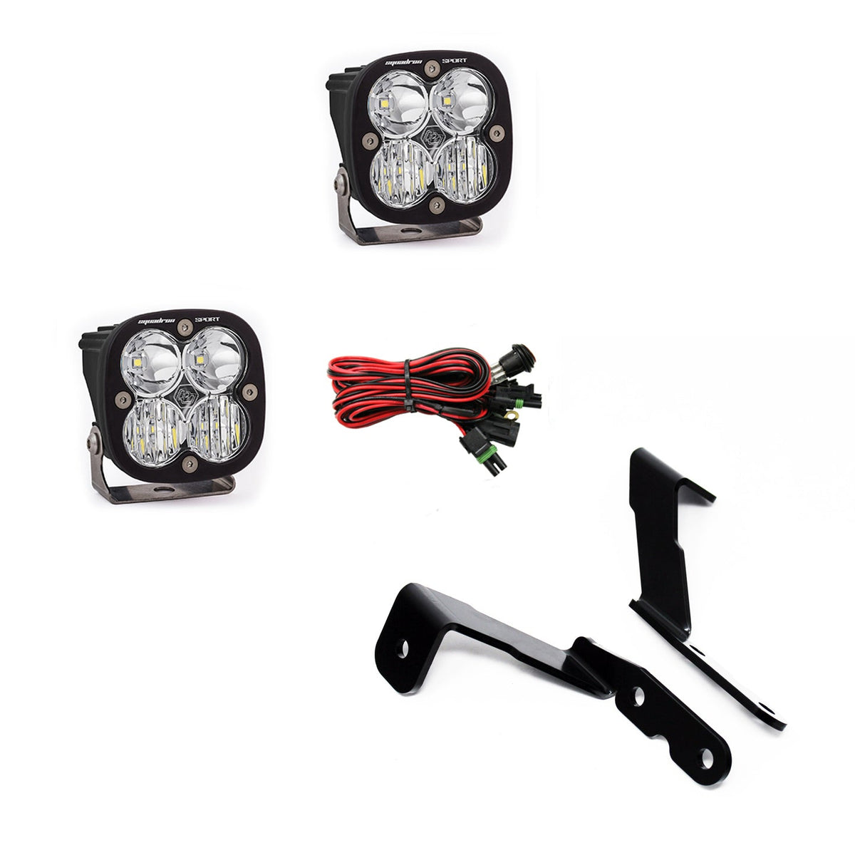 GM Silverado/Sierra (07-13) A-Pillar Kit Squadron Sport Lights Baja Designs - 447575