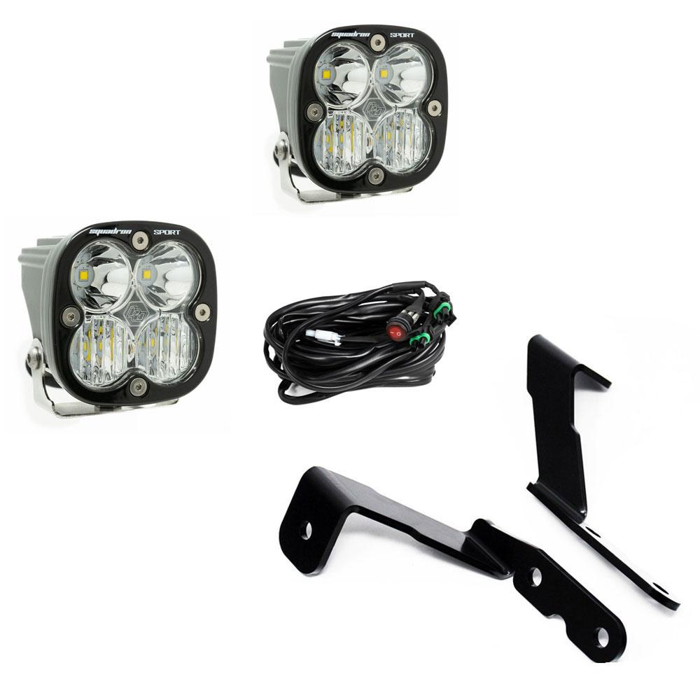 GM Silverado/Sierra (07-13) A-Pillar Kit Squadron Sport Lights Baja Designs - 447575