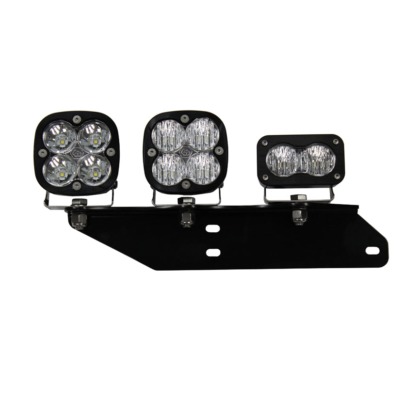 Raptor Fog Light Kit 17-18 F-150 Raptor Fog Pocket Kit SAE Sportsmen Baja Designs - 447617