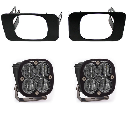 Super Duty Fog Lights SAE Fog Pocket Kit 17-18 Super Duty 15-18 F-150 Baja Designs - 447618