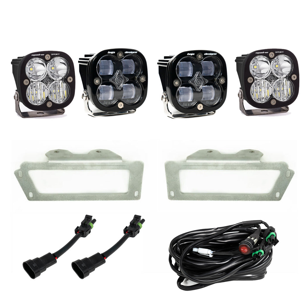 Ram 2500/3500 Fog Lights SAE Fog Pocket Kit 10-18 RAM 1500 09-12 Ram 2500/3500 Baja Designs - 447619