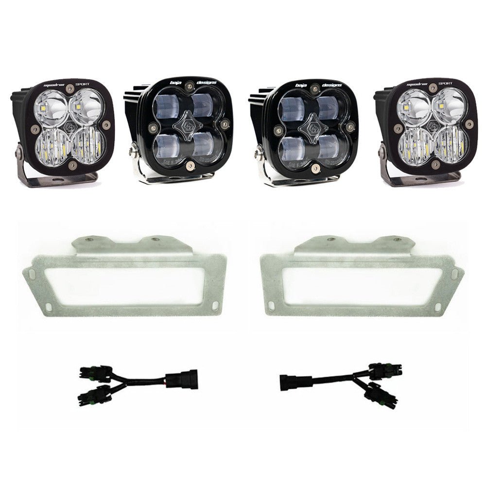 Ram 2500/3500 Fog Lights SAE Fog Pocket Kit 10-18 RAM 1500 09-12 Ram 2500/3500 Baja Designs - 447619