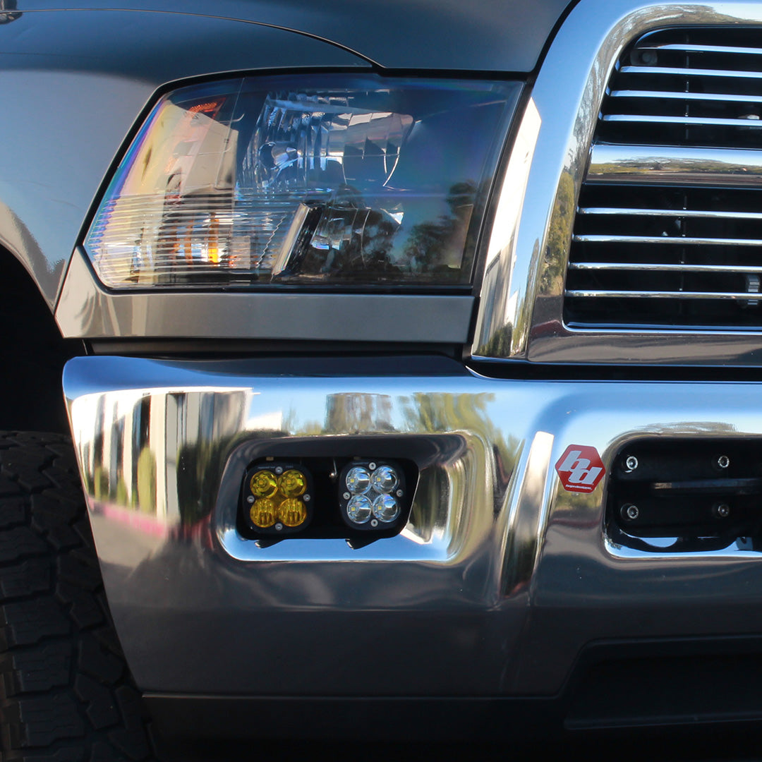 Ram 2500/3500 Fog Lights SAE Fog Pocket Kit 10-18 RAM 1500 09-12 Ram 2500/3500 Baja Designs - 447619