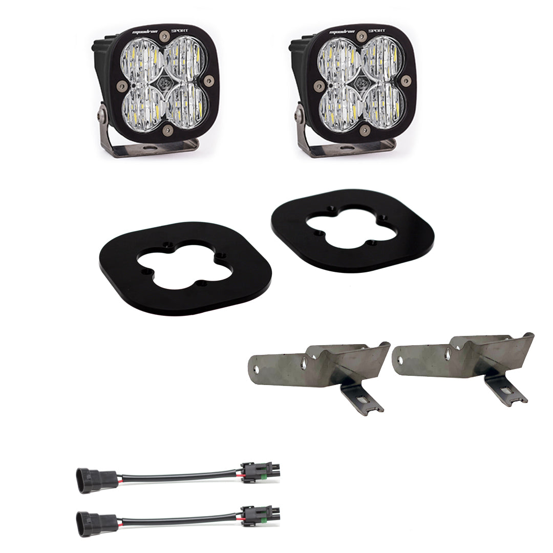 Super Duty Fog Lights Squadron Sport 11-16 Super Duty Fog Pocket Kit Baja Designs - 447630