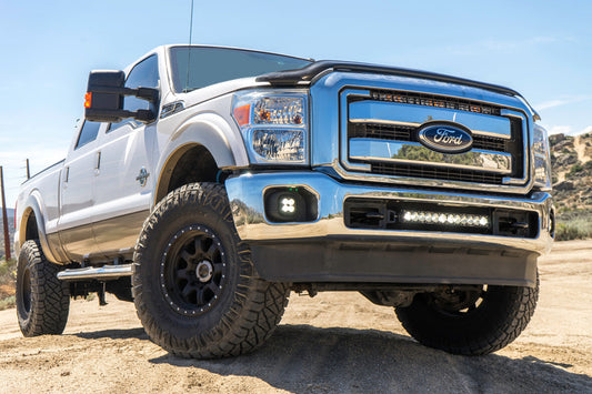 Super Duty Fog Lights Squadron Pro 11-16 Super Duty Fog Pocket Kit Baja Designs - 447631