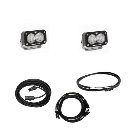 Jeep JL LED Light Kit Reverse Kit W/ Upfitter Dual S2 Sport W/C For 18-Pres Wrangler JL Baja Designs - 447651UP