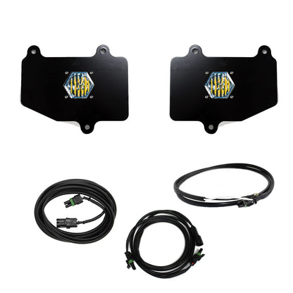 Jeep JT LED Light Dual S1 Reverse Kit w/Upfitter For 18-Pres Wrangler JT Baja Designs - 447652UP