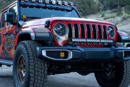 Jeep JL/JT 30 Inch OnX6+ Light Bar Kit w/Upfitter Baja Designs - 447657UP