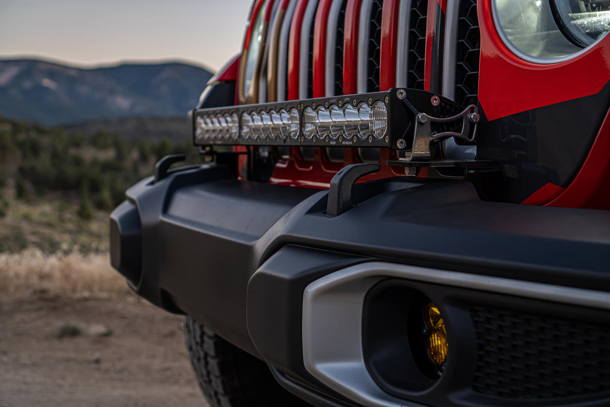 Jeep JL/JT Dual LP4 Auxiliary Light Kit Baja Designs - 447658