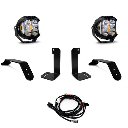 Jeep JL/JT Dual LP4 Auxiliary Light Kit Baja Designs - 447658