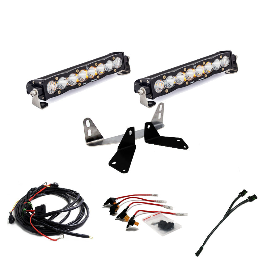 F-150 Dual 10 Inch S8 Light Bar Kit For 18-On Ford F-150 Baja Designs - 447660