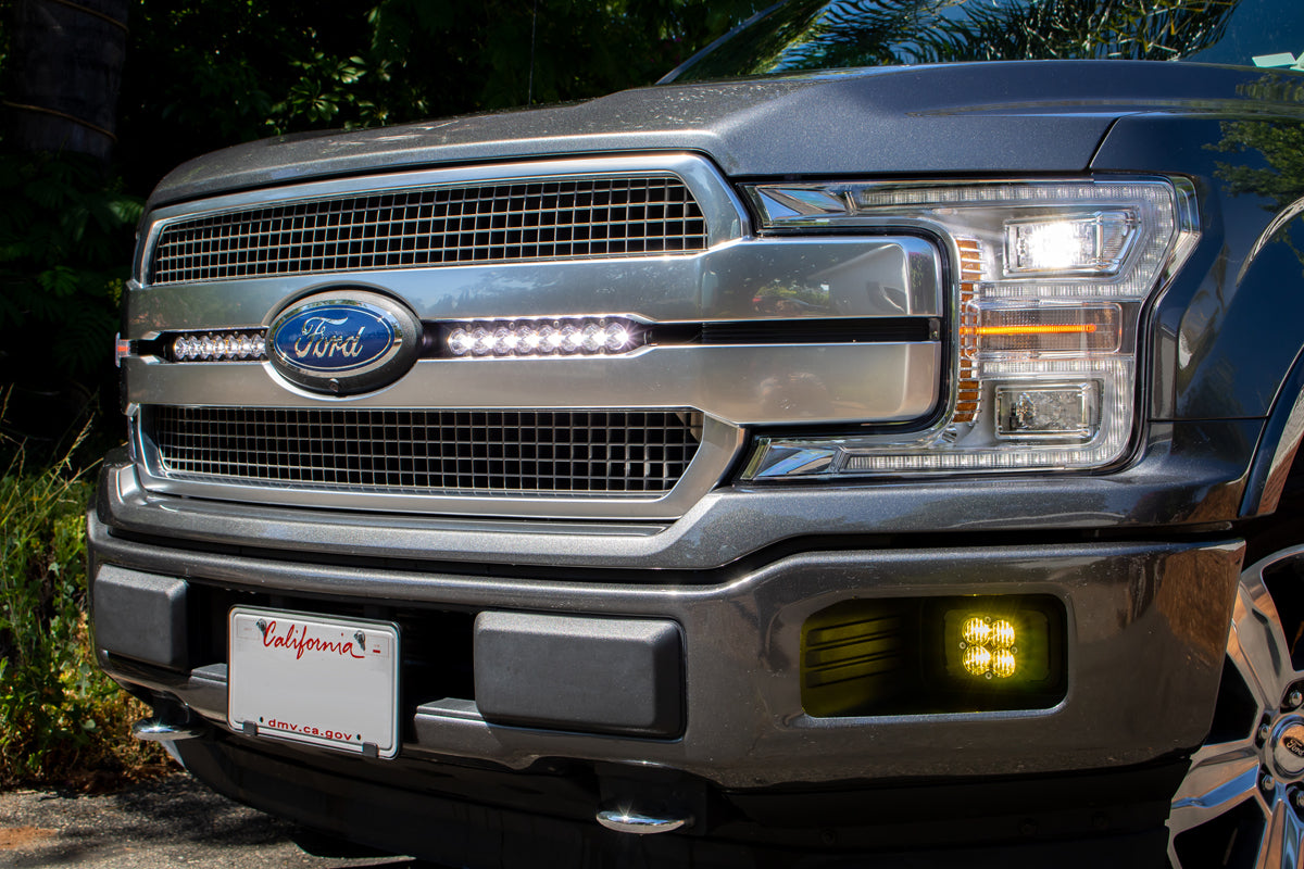 F-150 Dual 10 Inch S8 Light Bar Kit For 18-On Ford F-150 Baja Designs - 447660
