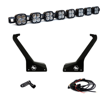 Jeep JL/JT Roof Bar LED Light Kit 8 XL Linkable Baja Designs - 447664