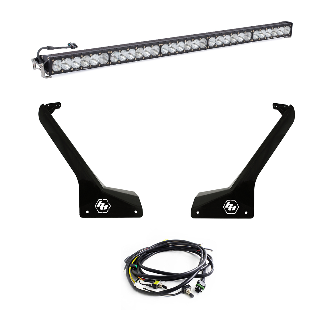 Jeep JL/JT Roof Bar LED Light Kit 50 Inch OnX6+ Baja Designs - 447666
