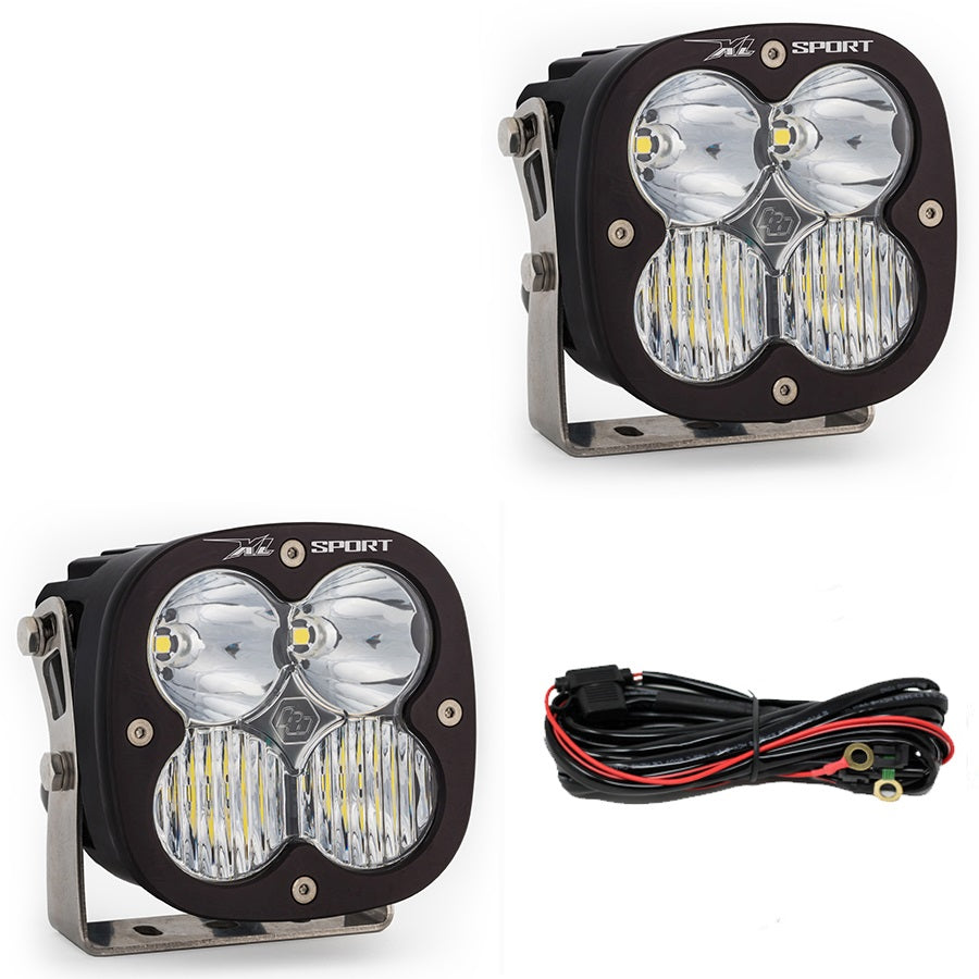 Jeep JL/JT Rubicon Steel Bumper LED Light Kit XL Sport Baja Designs - 447667